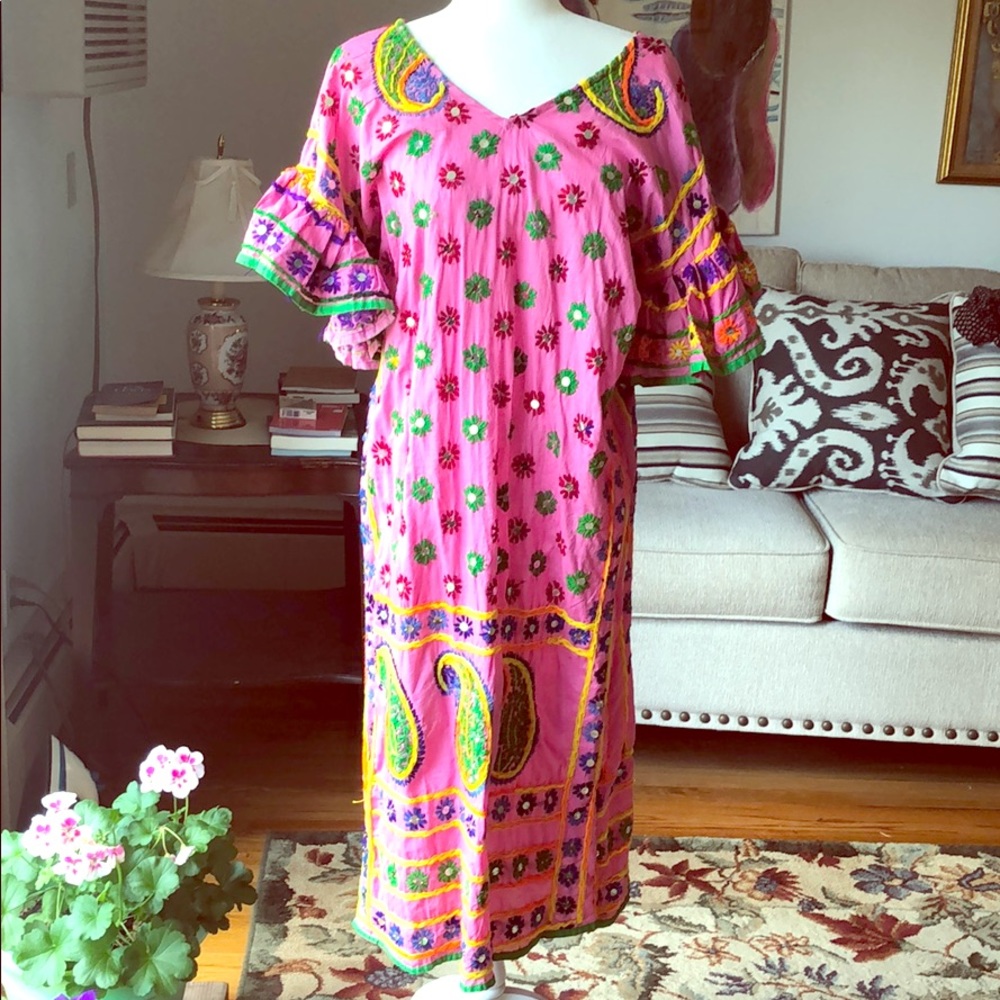 Indian embroidery dress ~ bought from Thailand ~